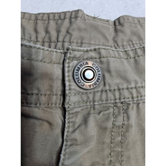 Columbia Sportswear Cargo Shorts Men's Size 38 Color Beige Outdoor Lightweight - Picture 2 of 12